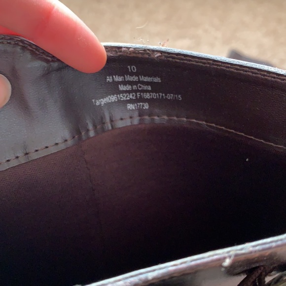 Dark Brown Boots - Picture 7 of 9